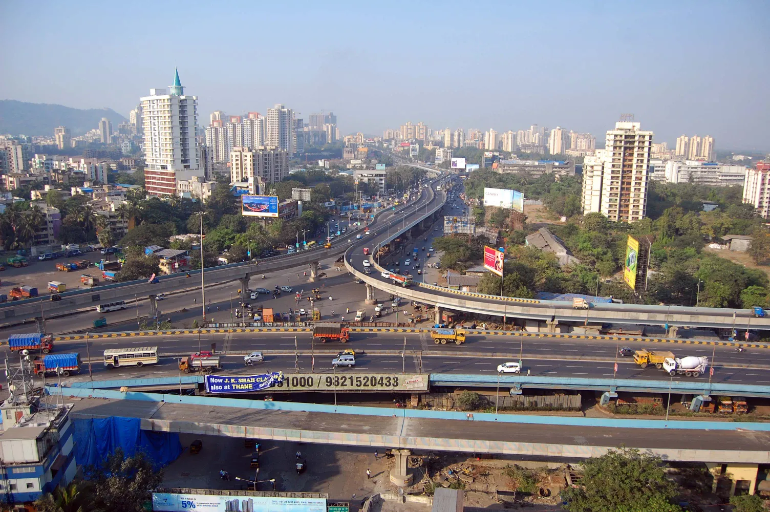 Kapurbawdi Flyover 7
