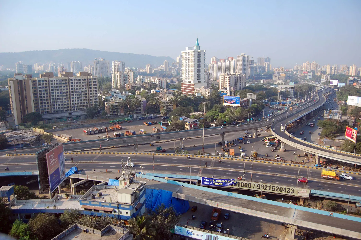 Kapurbawdi Flyover 9